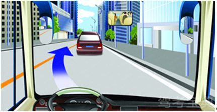 【教练员资格证考试】（判断题）驾驶机动车在这种道路上超车可借对向车道行驶。