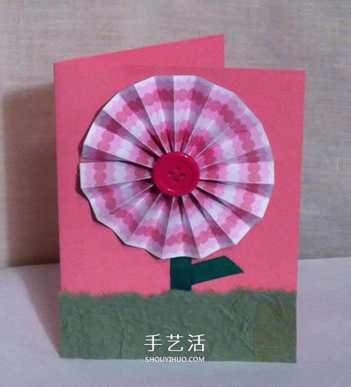【手工制作】儿童花朵贺卡的制作方法 感恩节教师节都可用-正解网