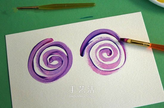 【手工制作】简单又漂亮！儿童水彩画玫瑰花贺卡的制作教程-正解网