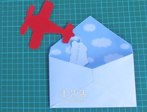 【手工制作】充满童趣的新年贺卡！可爱小飞机贺卡的做法-正解网